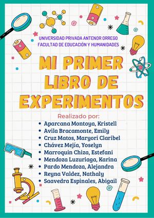 experimento de ciencias