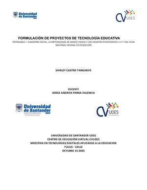 Entregable 1, Cuaderno Digital