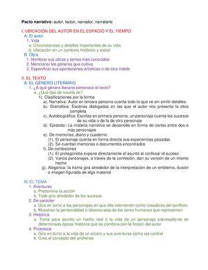 Guía Novela Comentario Analítico