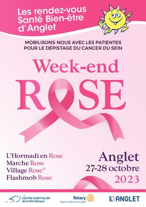 Week-end Rose à Anglet