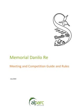 Meeting And Competition Rules MDR 2023
