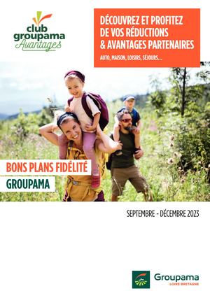Catalogue Groupama Avantages Loire Bretagne #1