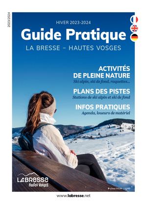 Guide hiver La Bresse Hautes Vosges 2023-2024