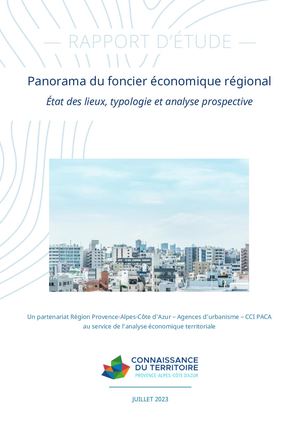 Panorama du Foncier économique régional