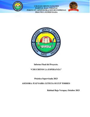 Proyecto No 2 Sexto A