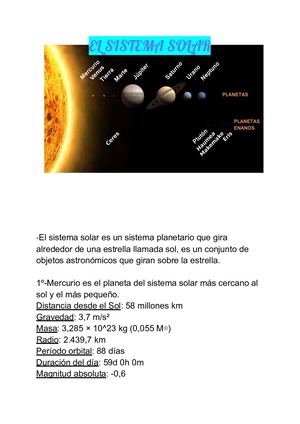 Sistema Solar De Marta