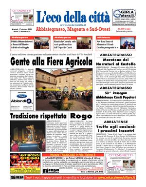 L'eco della città del 17 ottobre 2023