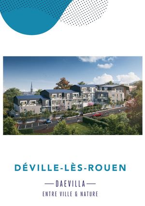 Plaquette commerciale Déville Lès Rouen Daevilla