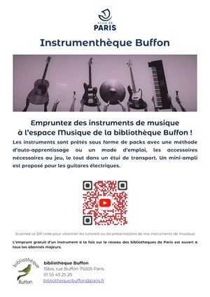 Instrumenthèque de la bibliothèque Buffon