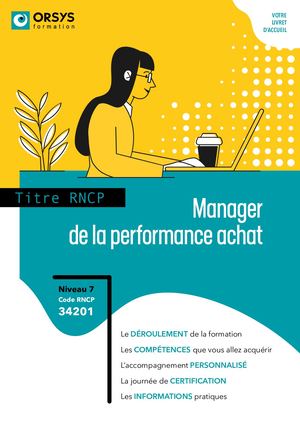RNCP 34201 - Manager performance achat