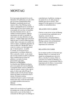 Presentación 1º Año