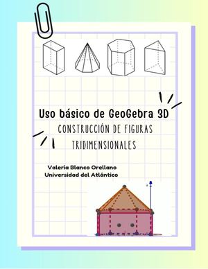 Uso básico de GeoGebra en Geometría 3D para el Aprendizaje de las matemáticas
