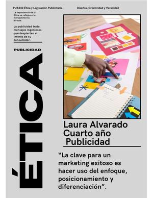 Publicidad y Ética. La Regulación de la Publicidad.