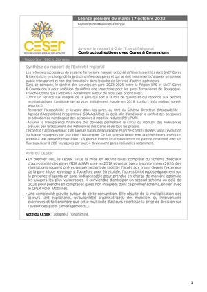 Contractualisation avec Gares & Connexions