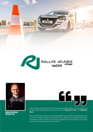 DOSSIER DE PRESSE RALLY JEUNES
