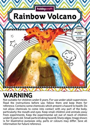 Manual Online Rainbow Volcano En Hobbycraft V02