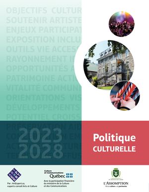 Politique Culturelle 2023 2028