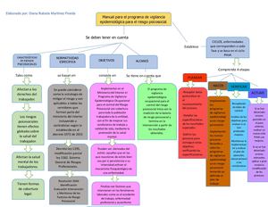 Mapa Conceptual Riesgo Psicosocial Vigilancia Epidemiologica