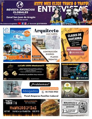 Edición Octubre 2023 Revista Anuncios Globales