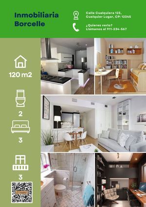 Póster Inmobiliaria Casa En Venta Fotográfico Azul
