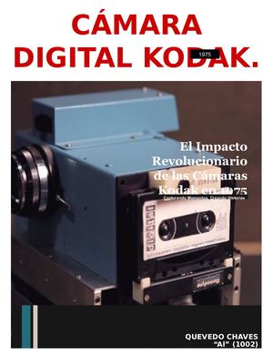 Cámara digital Kodak