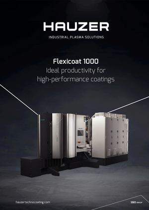 Hauzer Product Leaflet Flexicoat 1000 V2023