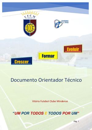 Documento Orientador Técnico VFC Mindense