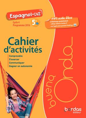 Buena Onda 5e Cahier D'activités (Extrait)