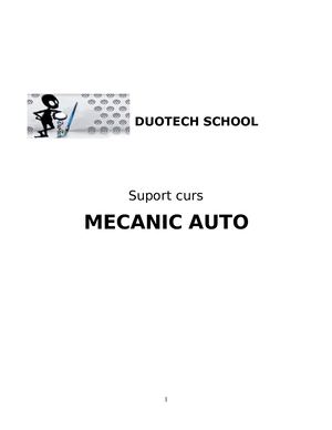 Curs Mecanic Auto