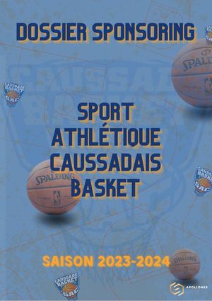 Dossier Sponsoring Caussade Basket 23-24