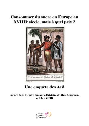 Le prix du sucre en Europe au XVIIIe siècle -4e3A