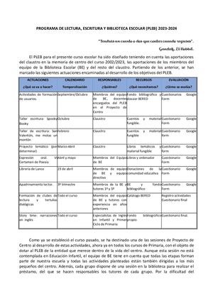 Resumen PLEB bibliofmz 2023-2024