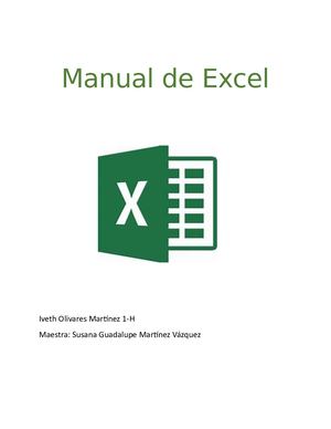 Manual De Exel