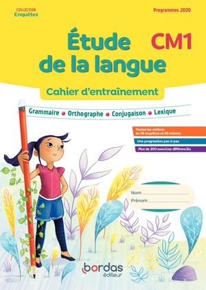 Enquêtes au CM1 - Cahier d'EDL