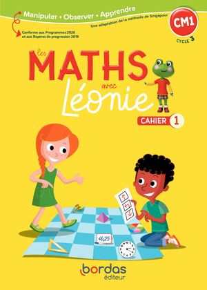 Les Maths avec Léonie CM1 - Cahier 1 et 2