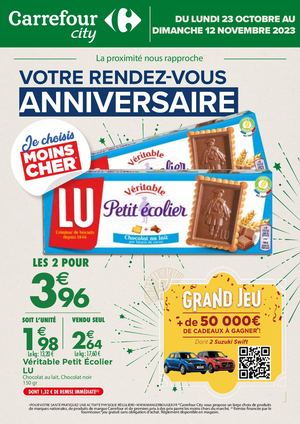 Catalogue Carrefour City Du 23 Octobre Au 12 Novembre 2023