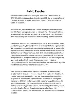 Pablo Escobar