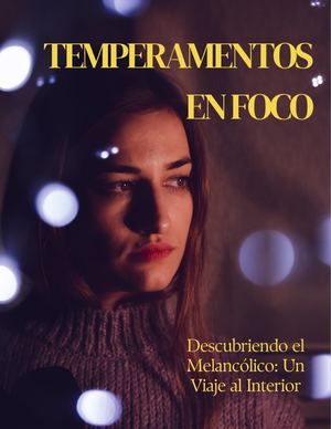 Temperamento Melancólico (1)