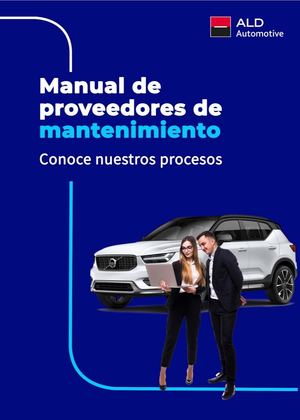 Manual De Proveedores Proceso De Mantenimiento