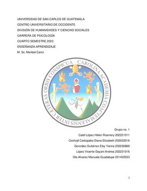 1, Escuela Tradicional