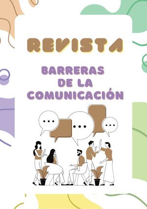 Revista Barreras De La Comunicación