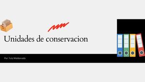 Unidades De Conservacion