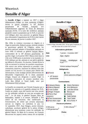 Bataille D'alger