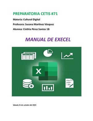 Manual De Execel