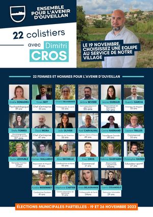 Programme Élections Municipales Partielles 2023