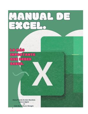 MANUAL DE EXCEL