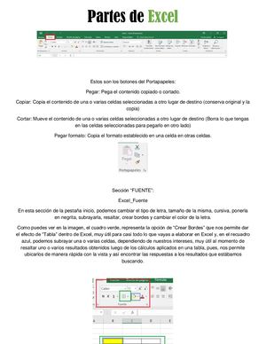 Partes De Exceel