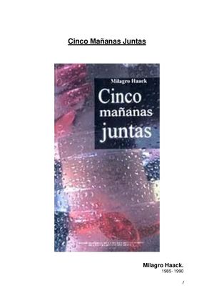 Milagro Haack - Cinco Mañanas Juntas