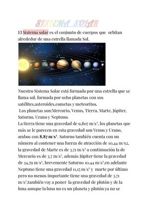 Copia De Sistema Solar, Trabajo De Matematicas (1)