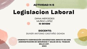 Actividad 5 Legislacion Laboral